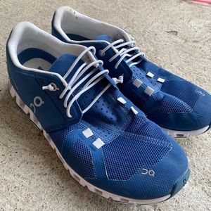 On cloud running shoes